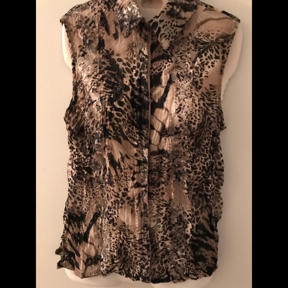 Animal Print Top